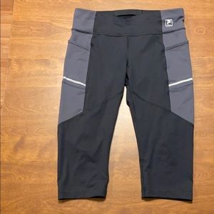 Fila workout capris